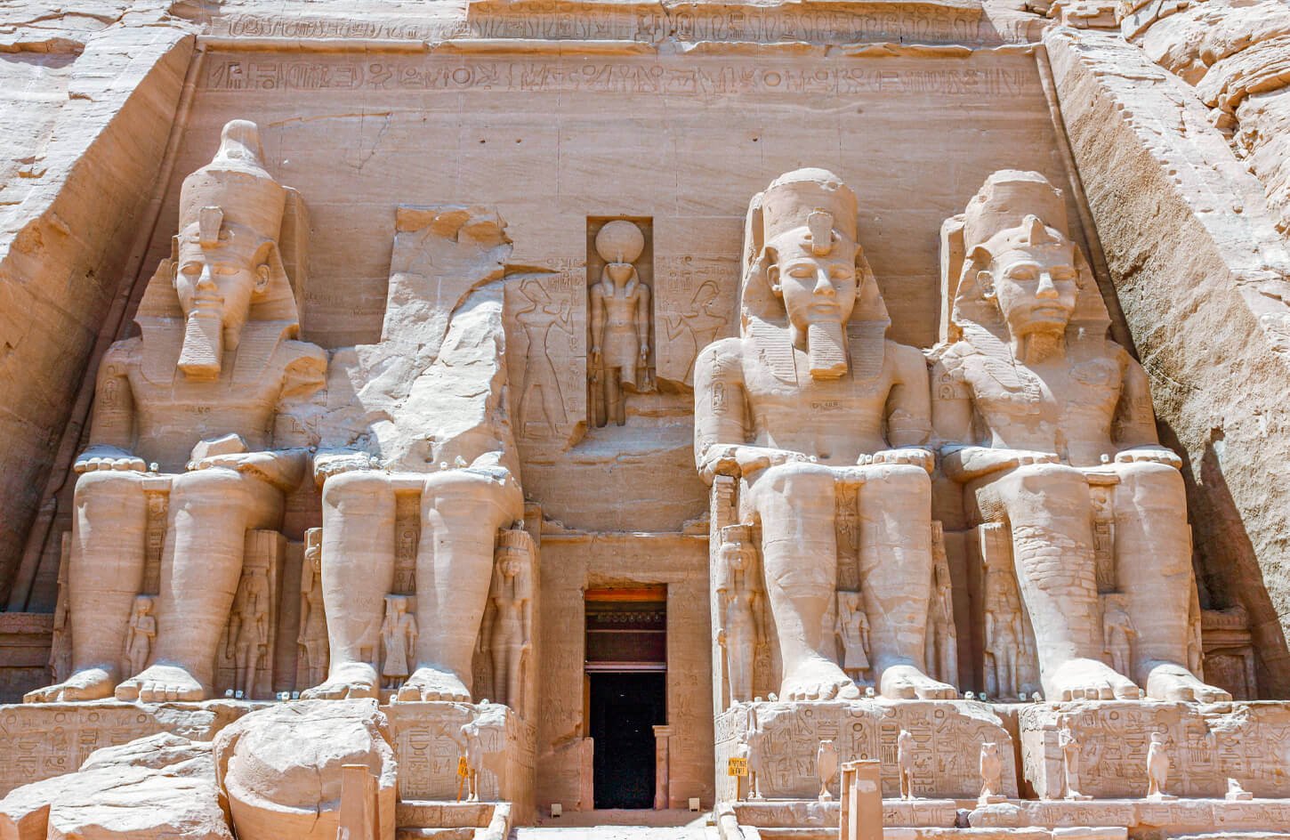 Abu simbel temples 
