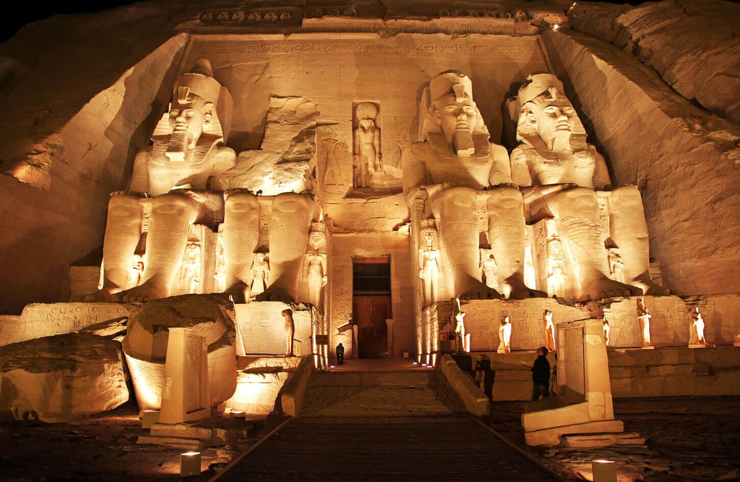 Abu simbel temples 
