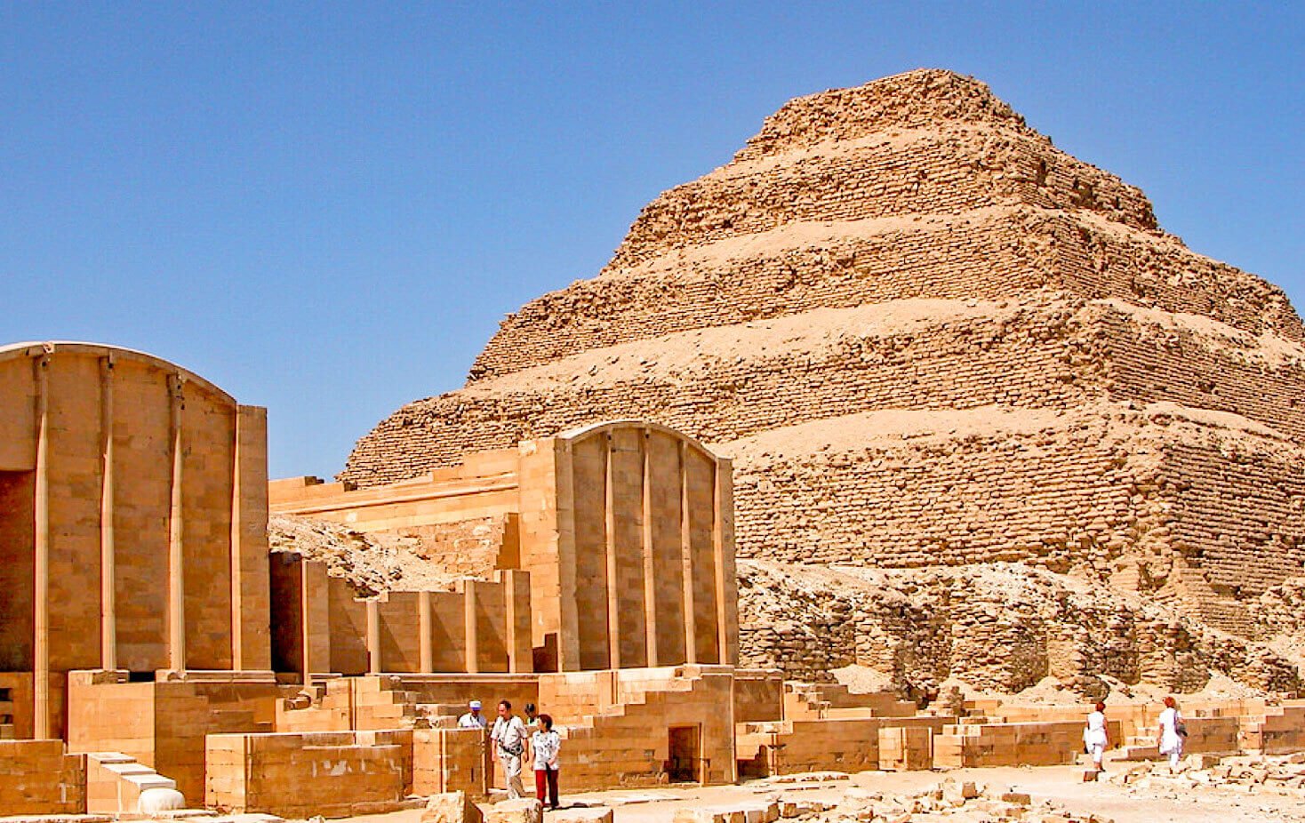 Djoser Step Pyramid in Saqqara