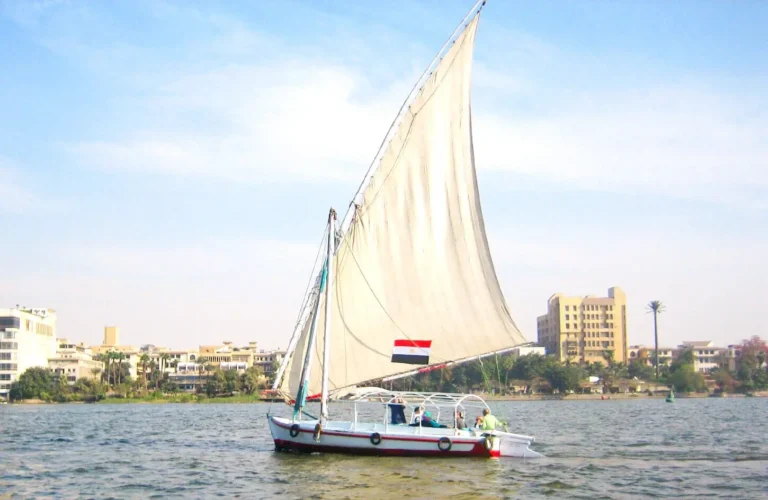 A felucca trip on the Nile in Cairo