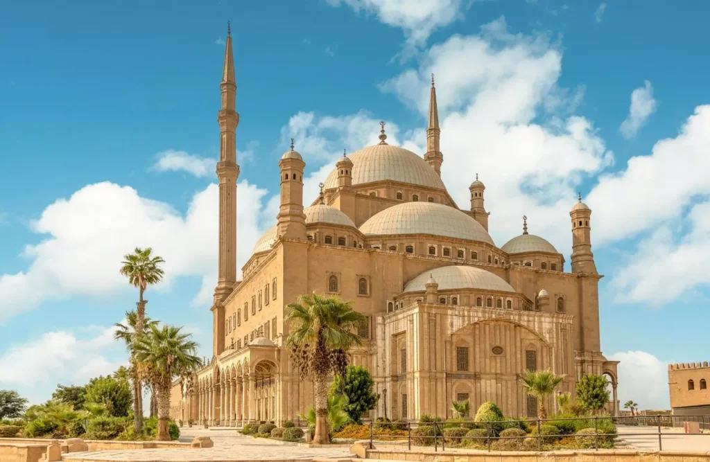 The Muhammad Ali Mosque rising above Saladin Citadel